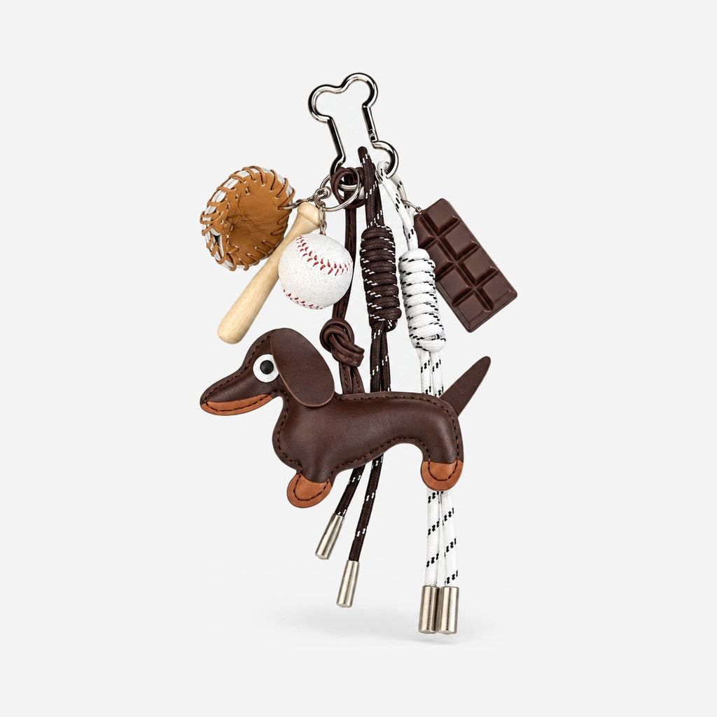 Bruno Dachshund Bag Charm
