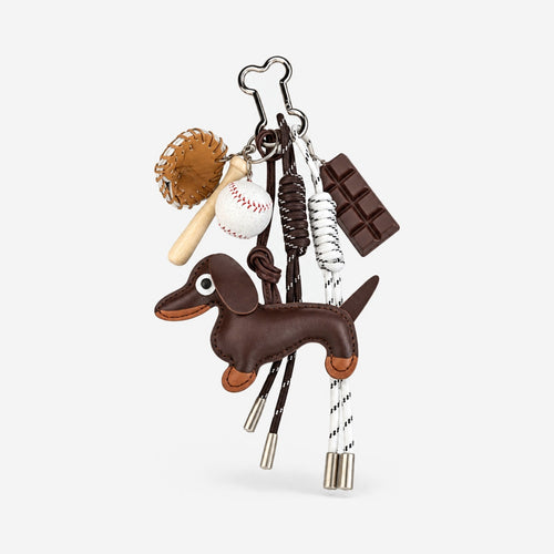 Bruno Dachshund Bag Charm