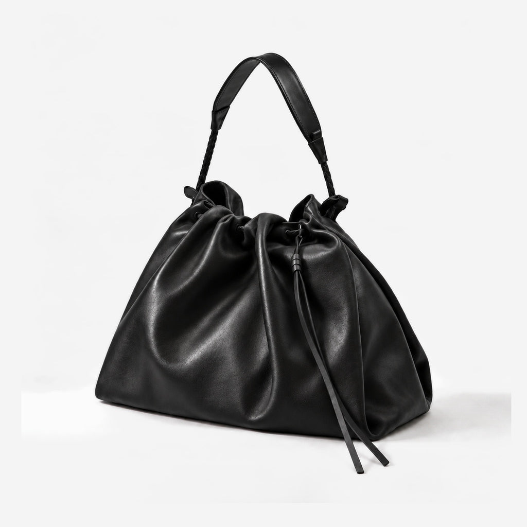 Medium Gather Bag Set in Onyx