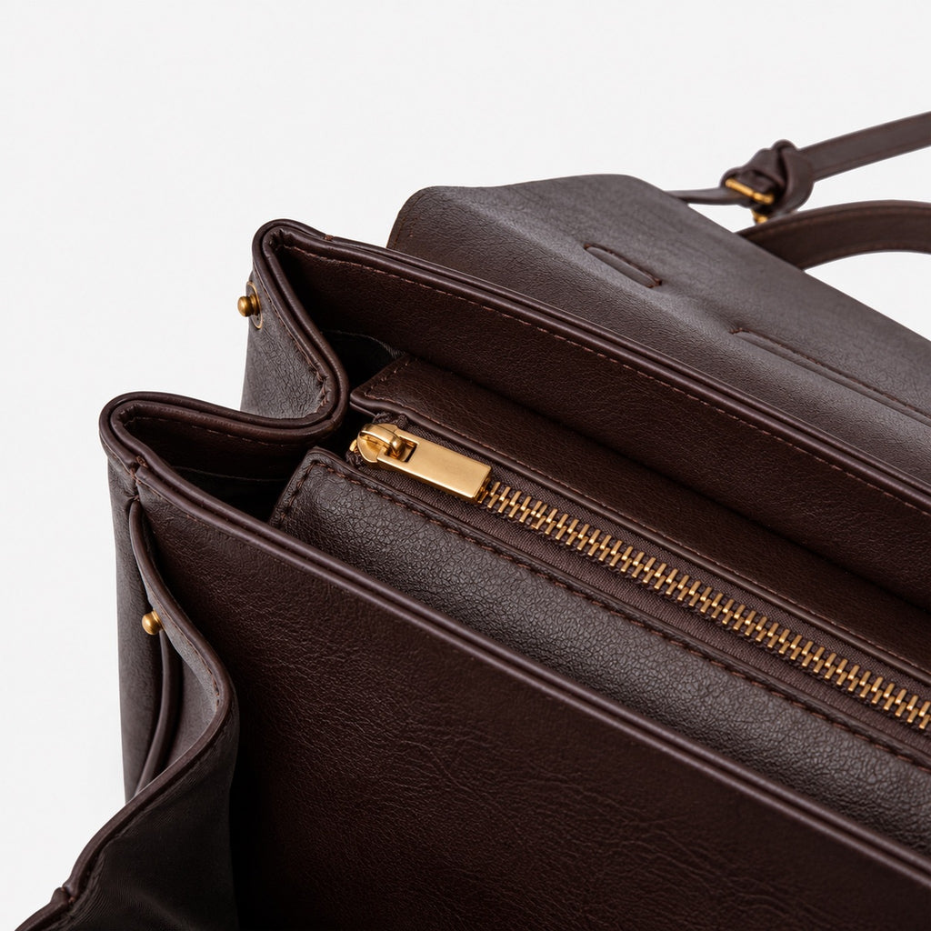 The Marta Turn-Lock Shoulder Bag