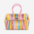 The Mila Jelly Bag in Candy Stripe
