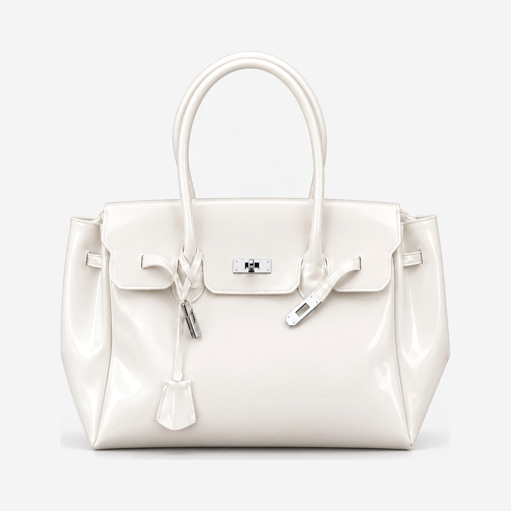 The Mila Jelly Bag in Pearl