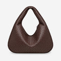 The Nora Woven Hobo in Chocolate