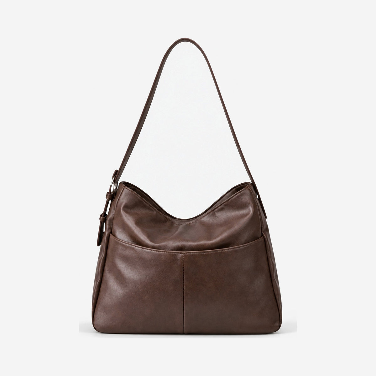 The Thea Oversized Hobo in Vintage Coffee